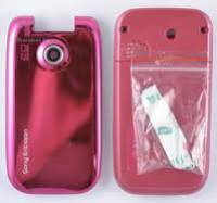 Корпус Sony-Ericsson Z610 pink full High copy
